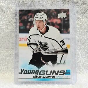 5/$20 Mint 2019/20 UD Tobias Bjornfot Young Guns NHL Card 238!!